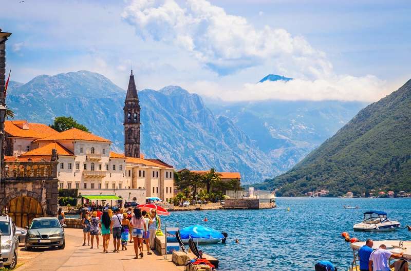 туристи в Черна гора