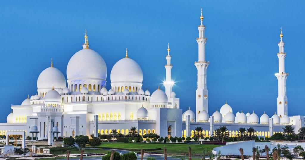 Vista di Abu Dhabi