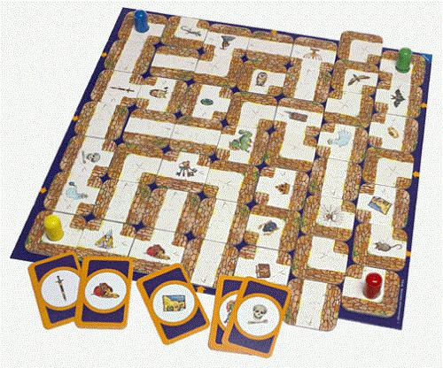 labirinto di giochi da tavolo