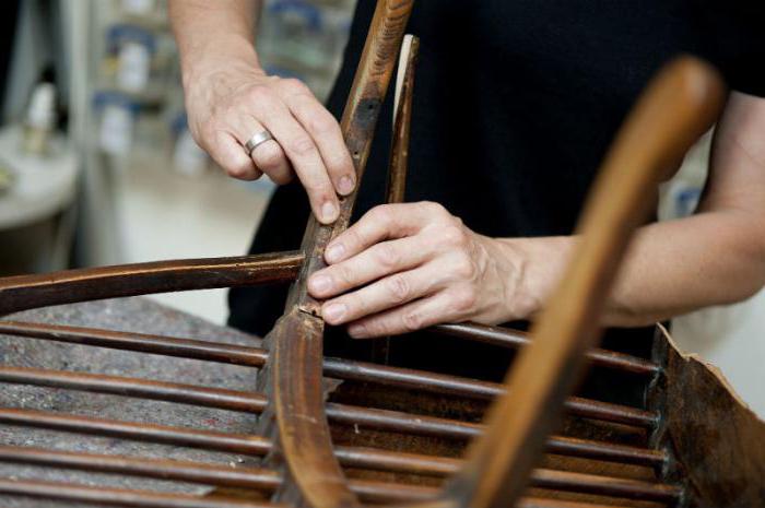 do-it-yourself restaurování židle