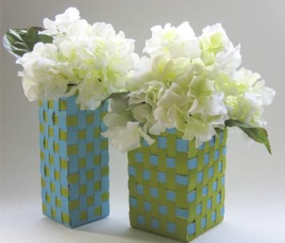 Vázy pro květiny s vlastními rukama