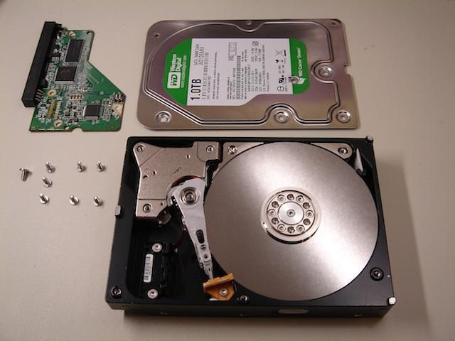 Opravy externích pevných disků