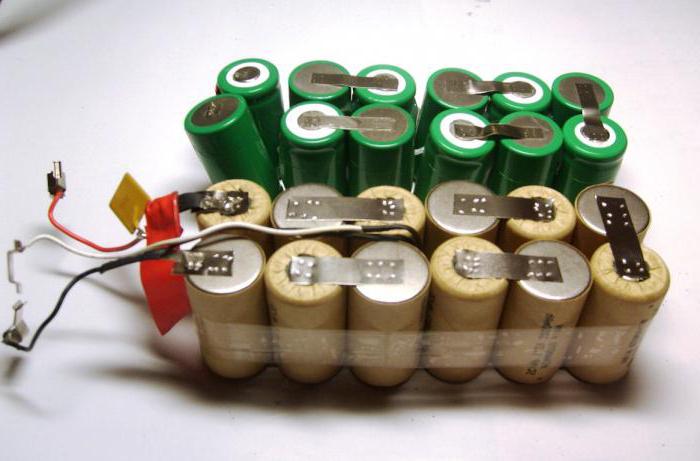Oprava baterií šroubováků
