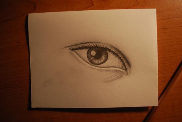 kako nacrtati oči