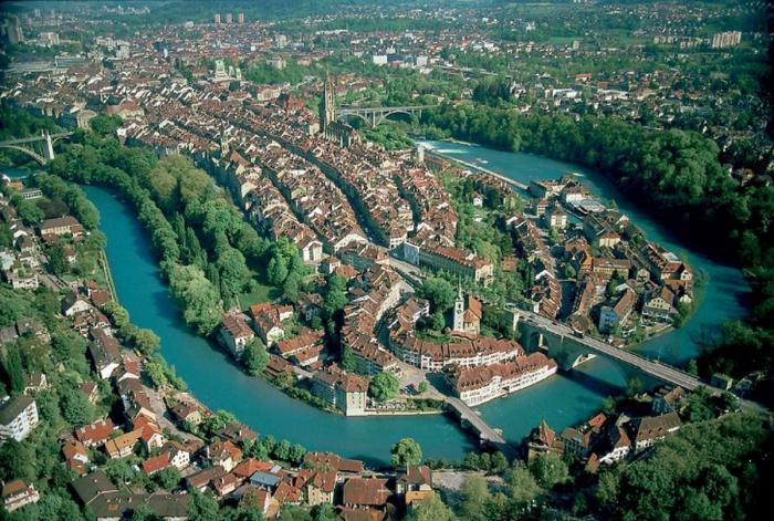 miasto Bern Szwajcaria