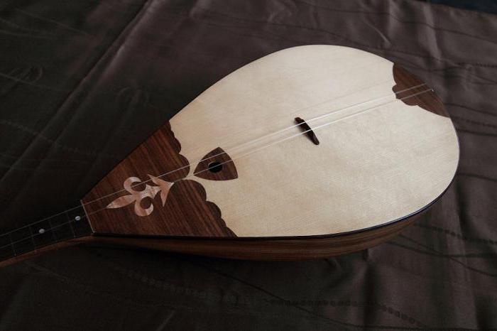 domra или dombra музикален инструмент