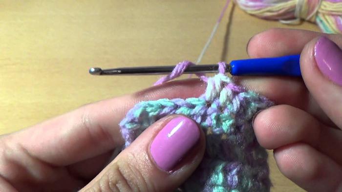 jak robić na drutach podwójne szydełko