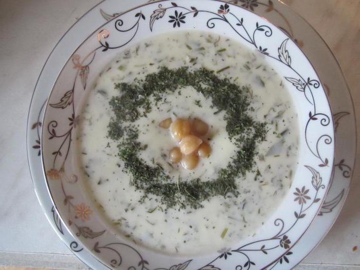 Dovga азербайджанска рецепта