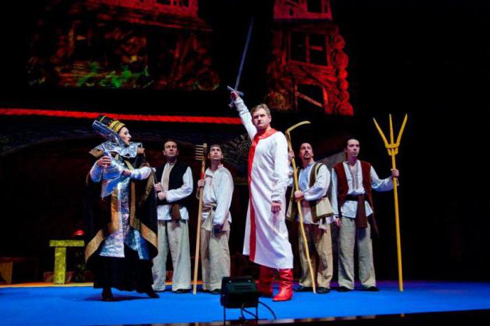 spettacoli nel teatro drammatico di Novokuznetsk