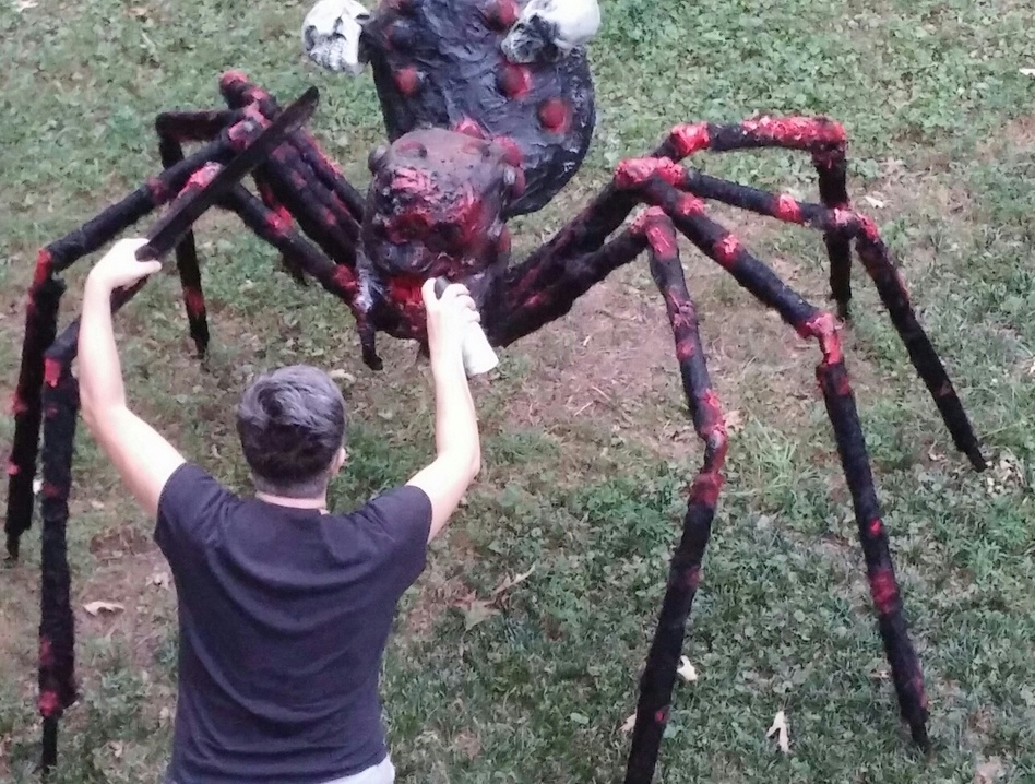 sní o velkém pavoučí