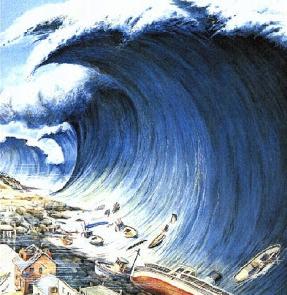 Vlna vlny tsunami