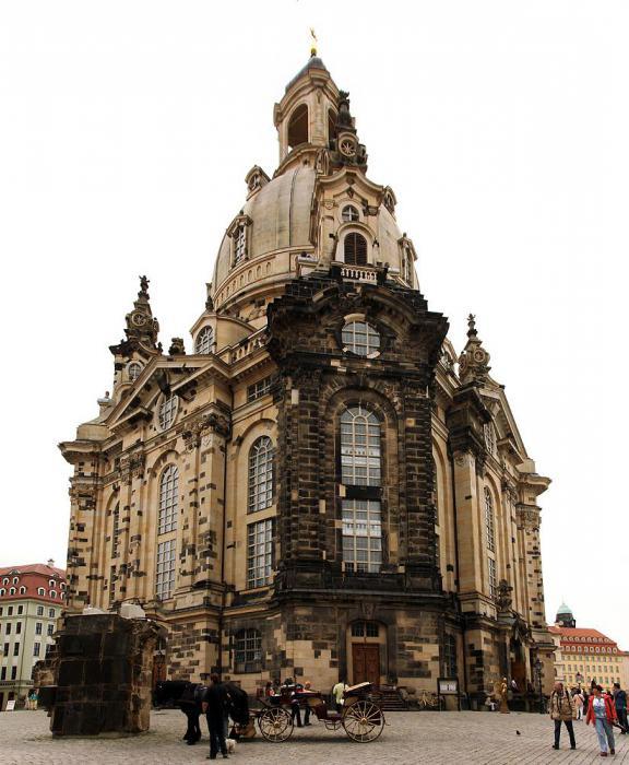 Frauenkirche kostel v Drážďanech