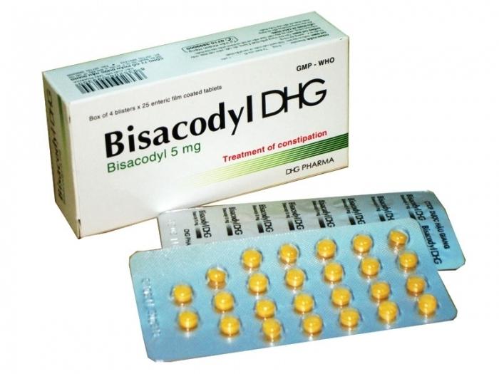 Bisacodyl инструкции за употреба