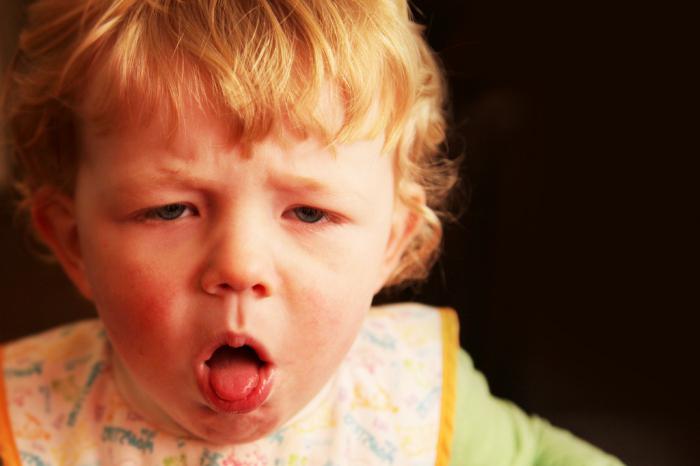 суха кашлица при деца