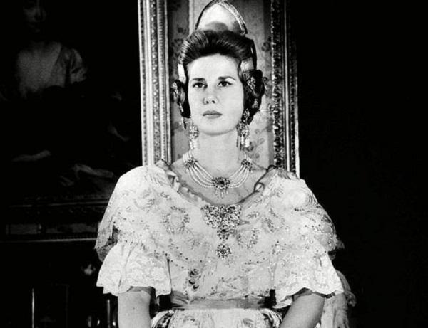 Duchessa Alba nella sua foto giovanile