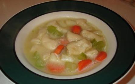 knedlík recept na polévku
