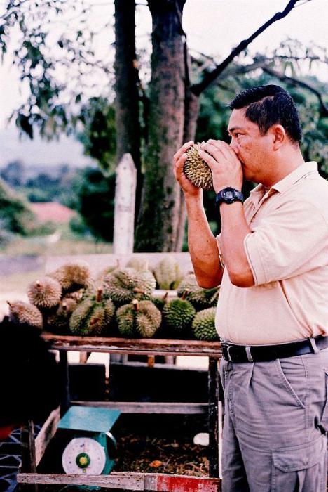 durian fruit fotografie