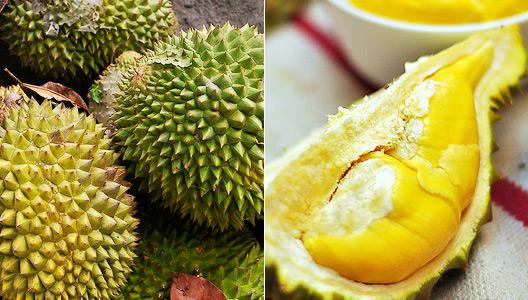 drmolitý ovocný durian