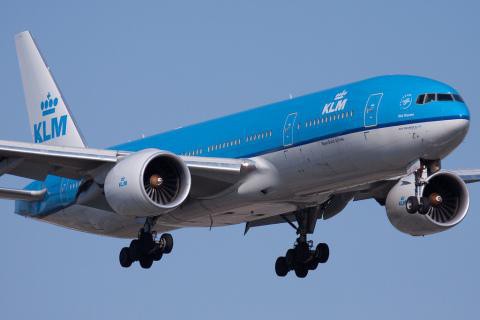 KLM letecké společnosti v Moskvě