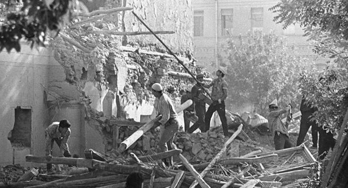 terremoto a Tashkent nel 1966