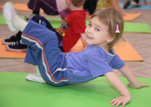 ginnastica ricreativa per bambini