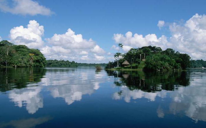 описват икономическото използване на река Амазонка