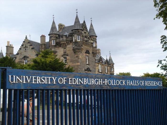 univerzitetne fakultete v Edinburghu