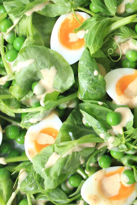 Salata za jajca in kumare