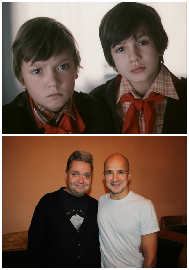 Petrov i Vasechkin - u djetinjstvu i sada