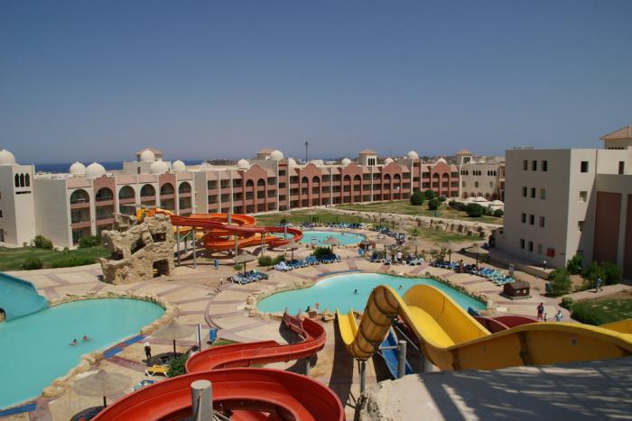 hoteli v Egiptu z vodnim parkom