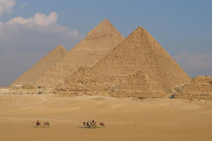 angoli del triangolo egiziano