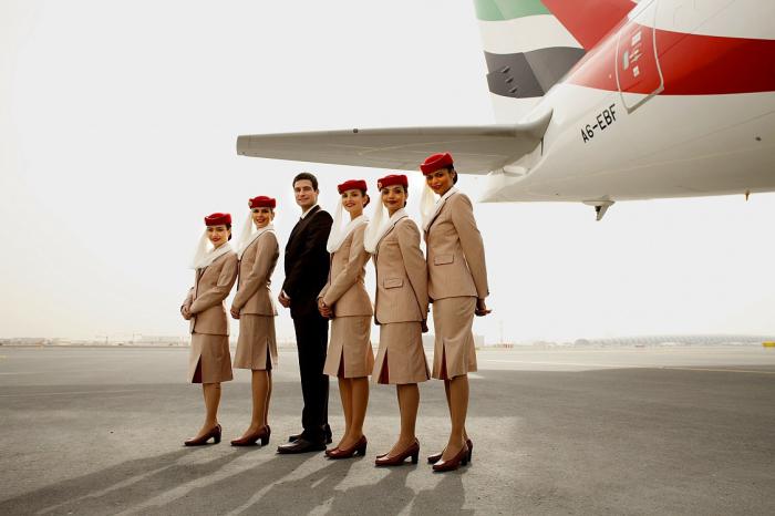 letecké společnosti emirates