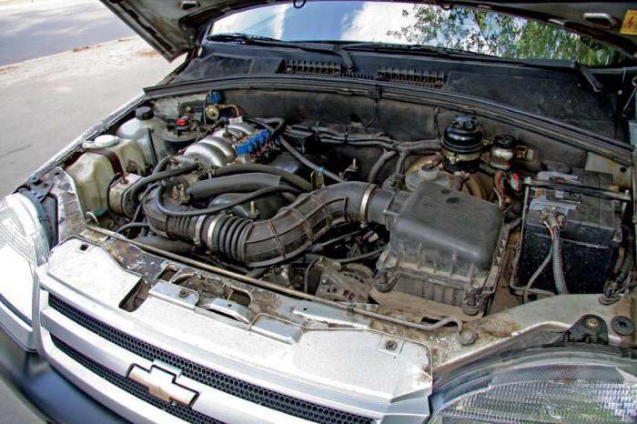 Chevrolet Niva motor Cena
