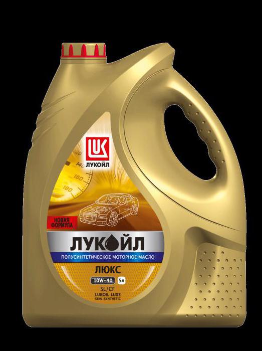 двигателно масло lukoil полусинтетика 10w40