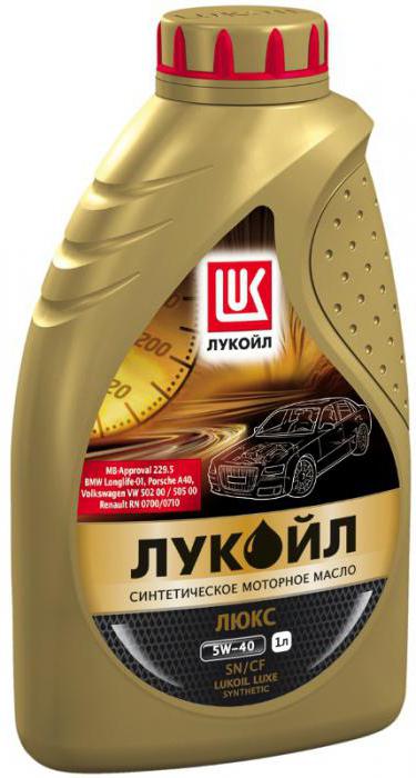 Oil Lukoil Suite 5w40 recenzji syntetycznych