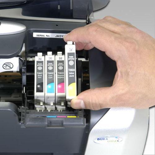 Chyby Epson T50