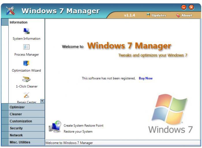 programma per correggere gli errori del registro di Windows 7