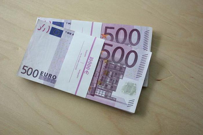 500 euro rachunku