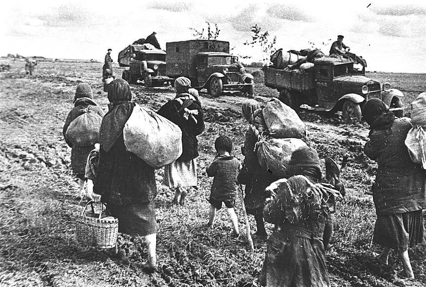 Evakuacija v času Velike domovinske vojne