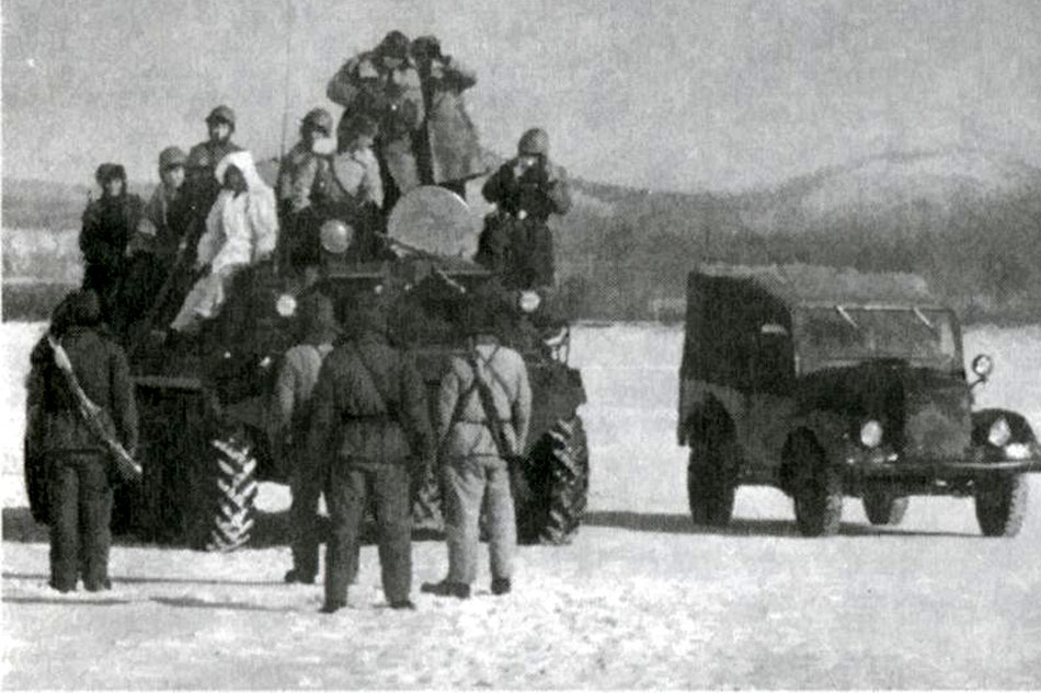 Съветски гранични служители