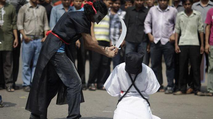 публични екзекуции в Саудитска Арабия