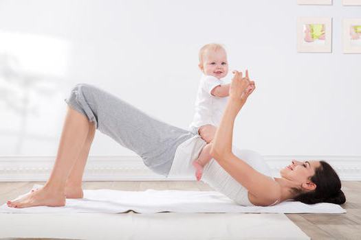 коремни упражнения след раждане