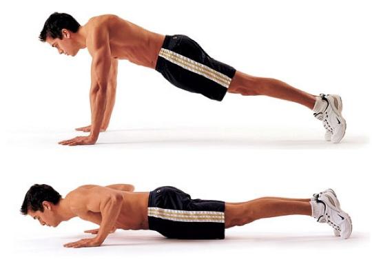 Esercizi per i muscoli pettorali per gli uomini