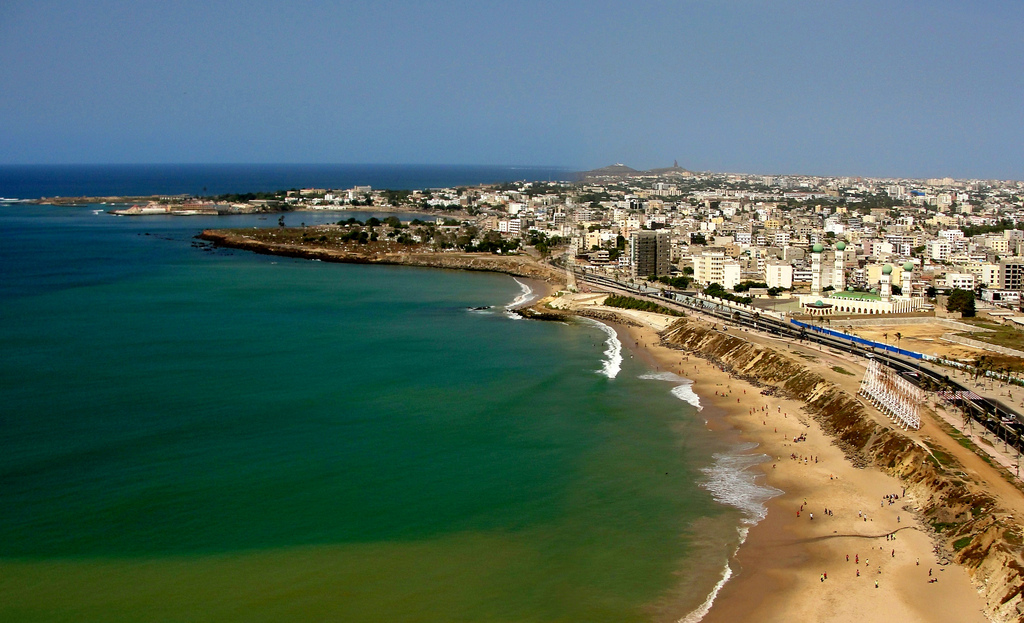 wybrzeże Senegalu w rejonie Przylądka L'Madi