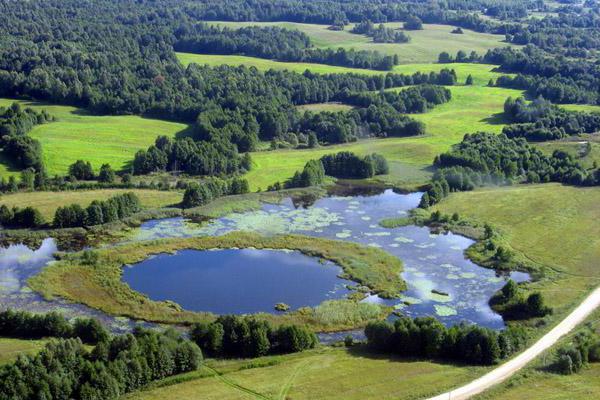 rezervatih in nacionalnih parkih Belorusije
