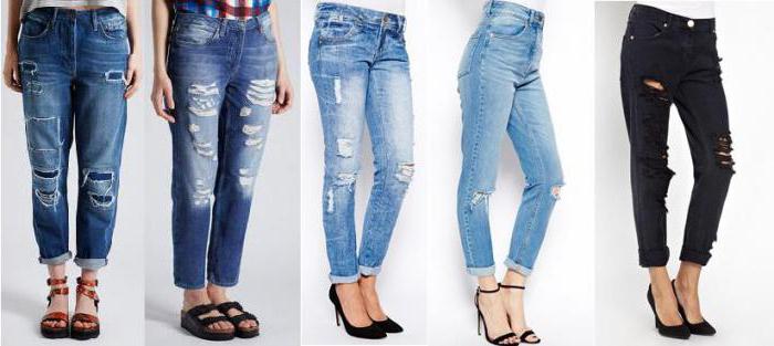 co se mají nosit s roztrhanými džíny v létě