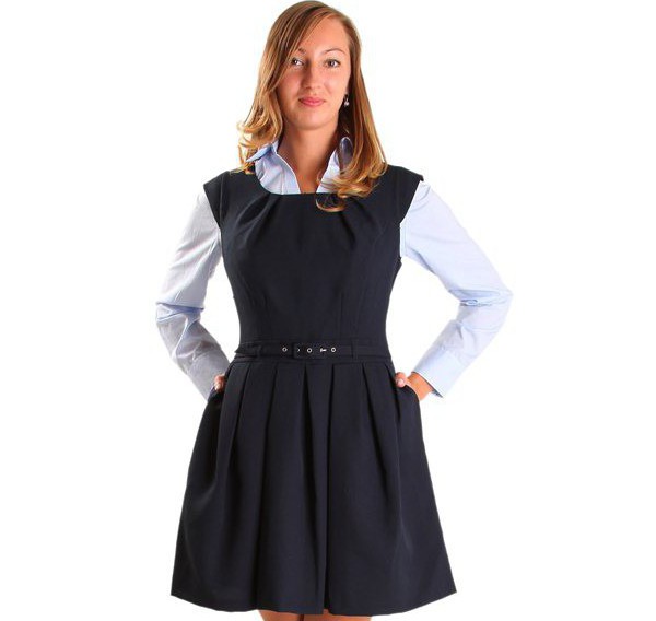 Школьное платье для старшеклассниц фото
