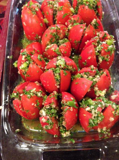 szybko marynowane zielone pomidory