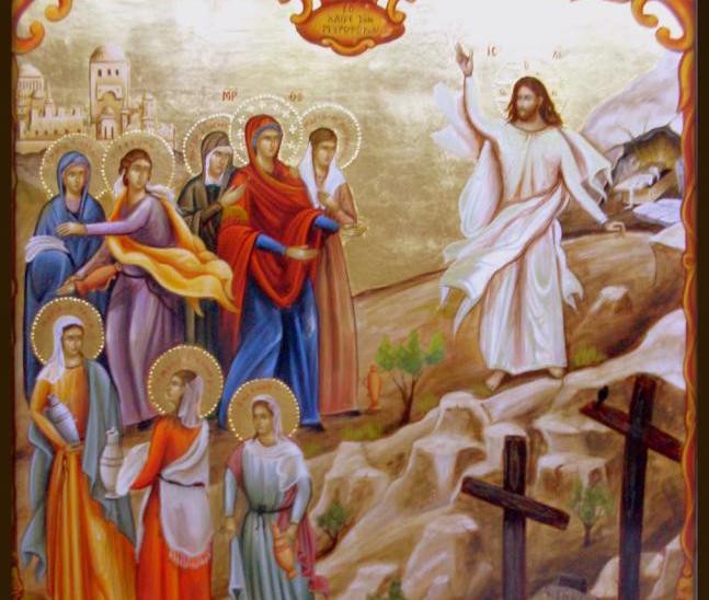 Cristo e i portatori di mirra