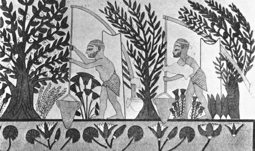 zavlažování zemědělství ve starověkém egyptu